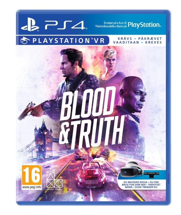 Blood & Truth (PSVR) (Nordic) (PS4) ryhmässä KODINELEKTRONIIKKA / Pelikonsolit & Tarvikkeet / Sony PlayStation 4 / Peli @ TP E-commerce Nordic AB (D26432)