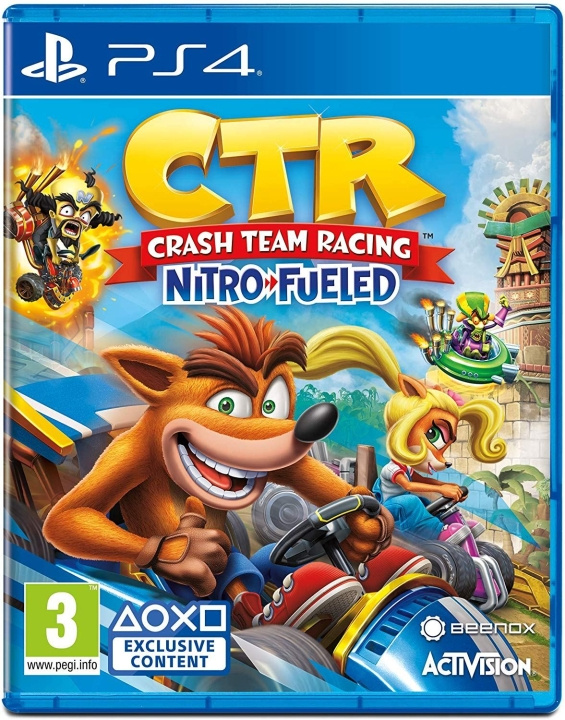 Crash Team Racing: Nitro-Fueled (PS4) ryhmässä KODINELEKTRONIIKKA / Pelikonsolit & Tarvikkeet / Sony PlayStation 4 / Peli @ TP E-commerce Nordic AB (D26442)