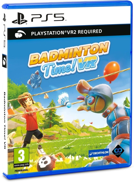 Badminton Time! VR (PS5) ryhmässä KODINELEKTRONIIKKA / Pelikonsolit & Tarvikkeet / Sony PlayStation 5 / Peli @ TP E-commerce Nordic AB (D26446)