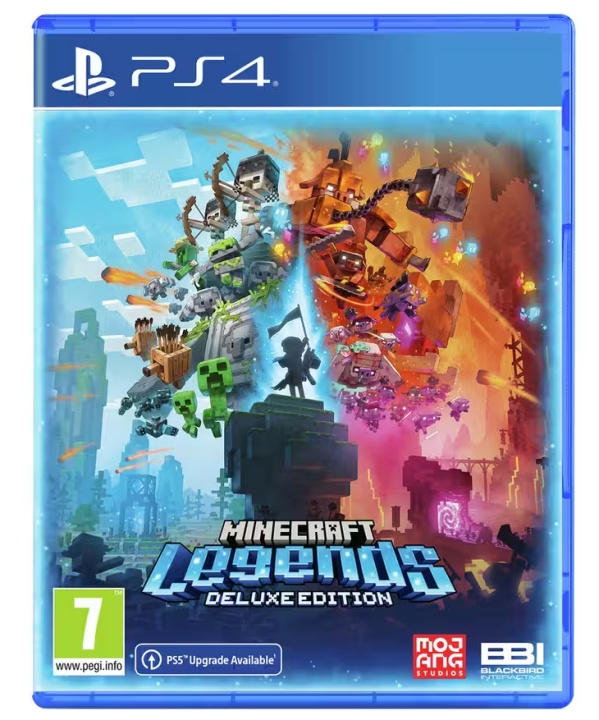 Minecraft Legends (Deluxe Edition) (PS4) ryhmässä KODINELEKTRONIIKKA / Pelikonsolit & Tarvikkeet / Sony PlayStation 4 / Peli @ TP E-commerce Nordic AB (D26450)