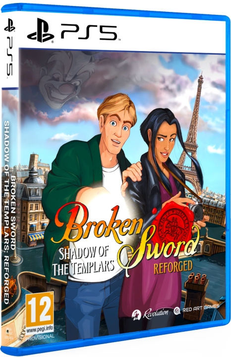 Broken Sword - Shadow of the Templars: Reforged (PS5) ryhmässä KODINELEKTRONIIKKA / Pelikonsolit & Tarvikkeet / Sony PlayStation 5 / Peli @ TP E-commerce Nordic AB (D26462)