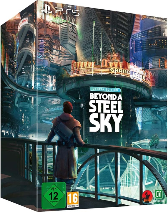 Beyond a Steel Sky Utopia Edition (PS5) ryhmässä KODINELEKTRONIIKKA / Pelikonsolit & Tarvikkeet / Sony PlayStation 5 / Peli @ TP E-commerce Nordic AB (D26470)