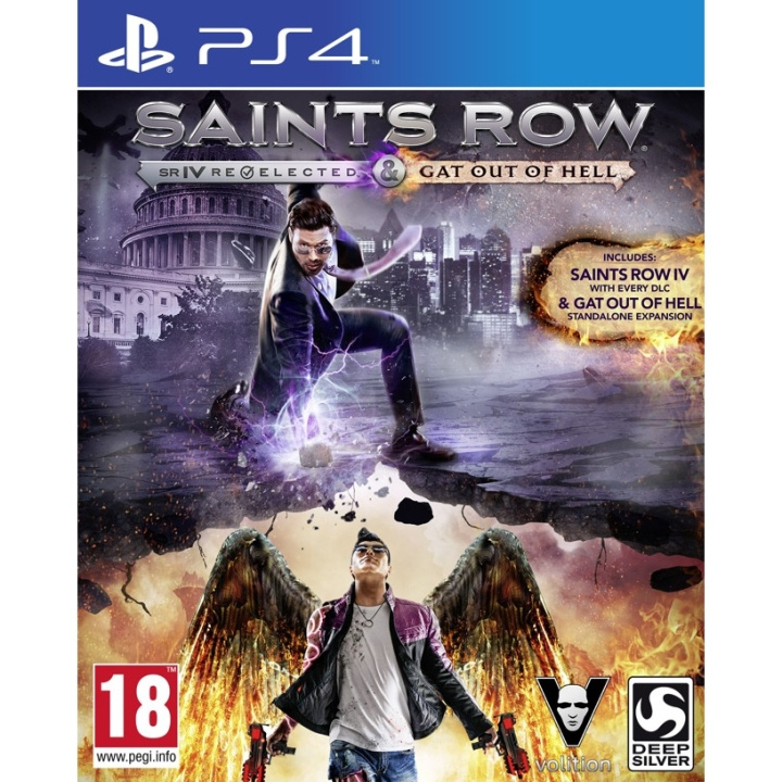 Saints Row IV Re-Elected: Gat Out of Hell (PS4) ryhmässä KODINELEKTRONIIKKA / Pelikonsolit & Tarvikkeet / Sony PlayStation 4 / Peli @ TP E-commerce Nordic AB (D26473)
