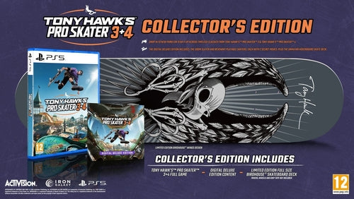 Tony Hawk\'s Pro Skater 3 + 4 Collectors Edition (PS5) ryhmässä KODINELEKTRONIIKKA / Pelikonsolit & Tarvikkeet / Sony PlayStation 5 / Peli @ TP E-commerce Nordic AB (D26487)
