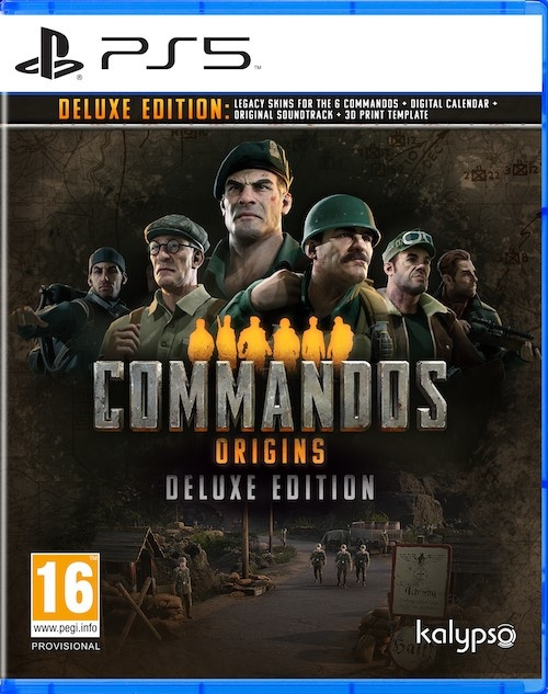 Commandos Origins (Deluxe Edition) (PS5) ryhmässä KODINELEKTRONIIKKA / Pelikonsolit & Tarvikkeet / Sony PlayStation 5 / Peli @ TP E-commerce Nordic AB (D26497)