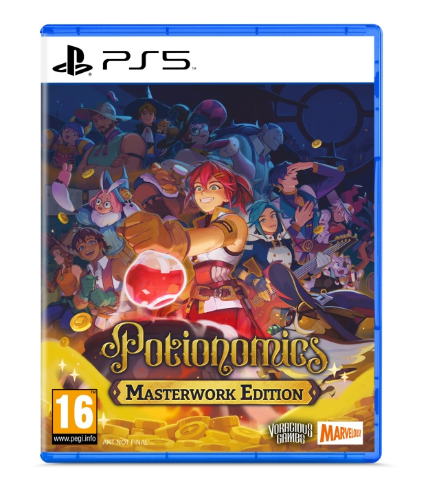 Potionomics: Masterwork Edition (PS5) ryhmässä KODINELEKTRONIIKKA / Pelikonsolit & Tarvikkeet / Sony PlayStation 5 / Peli @ TP E-commerce Nordic AB (D26508)