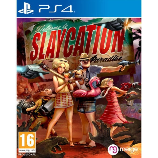 Slaycation Paradise (PS4) ryhmässä KODINELEKTRONIIKKA / Pelikonsolit & Tarvikkeet / Sony PlayStation 4 / Peli @ TP E-commerce Nordic AB (D26532)
