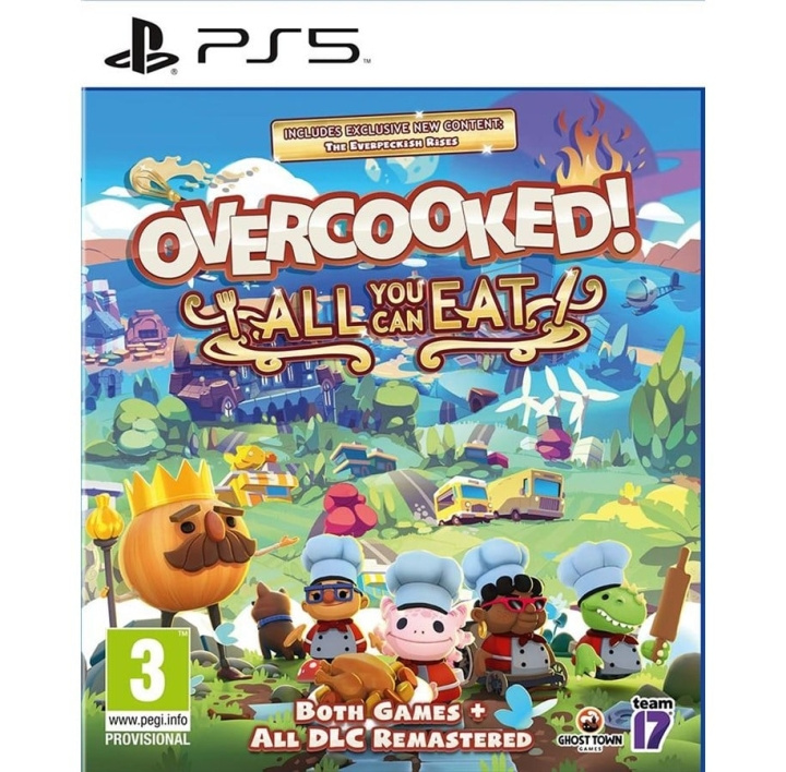 Overcooked! All You Can Eat (PS5) ryhmässä KODINELEKTRONIIKKA / Pelikonsolit & Tarvikkeet / Sony PlayStation 5 / Peli @ TP E-commerce Nordic AB (D26558)