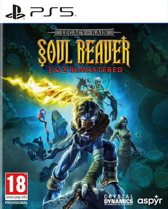 Legacy of Kain Soul Reaver 1 and 2 Remastered (PS5) ryhmässä KODINELEKTRONIIKKA / Pelikonsolit & Tarvikkeet / Sony PlayStation 5 / Peli @ TP E-commerce Nordic AB (D26559)