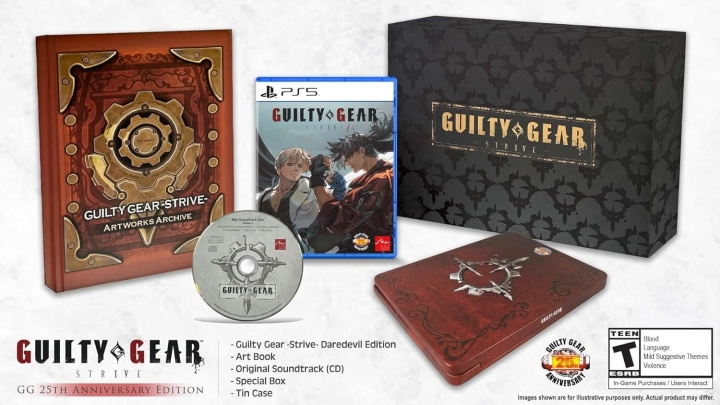 Guilty Gear: Strive (GG 25th Anniversary Box) (Import) (PS5) ryhmässä KODINELEKTRONIIKKA / Pelikonsolit & Tarvikkeet / Sony PlayStation 5 / Peli @ TP E-commerce Nordic AB (D26577)