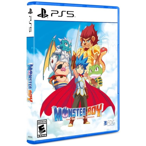 Monster Boy and the Cursed Kingdom (Limited Run) (Import) (PS5) ryhmässä KODINELEKTRONIIKKA / Pelikonsolit & Tarvikkeet / Sony PlayStation 5 / Peli @ TP E-commerce Nordic AB (D26618)