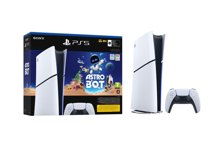 PlayStation 5 console – ASTRO BOT Bundle (Digital Edition) (PS5) ryhmässä KODINELEKTRONIIKKA / Pelikonsolit & Tarvikkeet / Sony PlayStation 5 / Peli @ TP E-commerce Nordic AB (D26628)