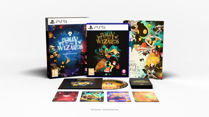 Folly of the Wizards (Collectors Edition) (PS5) ryhmässä KODINELEKTRONIIKKA / Pelikonsolit & Tarvikkeet / Sony PlayStation 5 / Peli @ TP E-commerce Nordic AB (D26635)