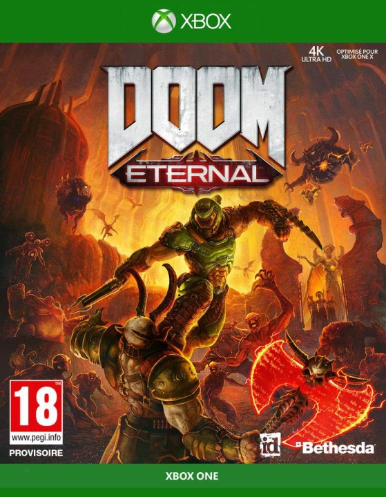 DOOM Eternal (FR/ Multi in game) (XONE) ryhmässä KODINELEKTRONIIKKA / Pelikonsolit & Tarvikkeet / Xbox One / Peli @ TP E-commerce Nordic AB (D26650)