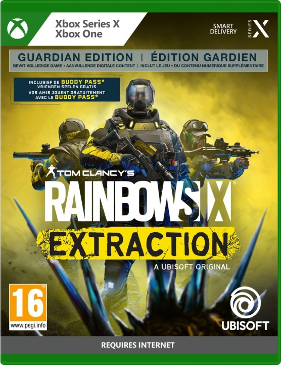 Tom Clancy\'s Rainbow six: Extraction (Guardian Edition) ( FR/NL/Multi in Game) (XseriesX) ryhmässä KODINELEKTRONIIKKA / Pelikonsolit & Tarvikkeet / Xbox Series X / Peli @ TP E-commerce Nordic AB (D26667)