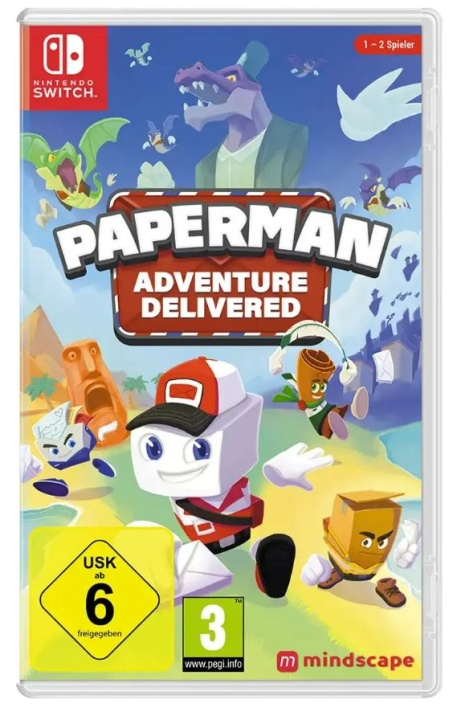 Paperman: Adventure Delivered ( DE/Multi in Game ) (Switch) ryhmässä KODINELEKTRONIIKKA / Pelikonsolit & Tarvikkeet / Nintendo Switch / Pelit @ TP E-commerce Nordic AB (D26668)