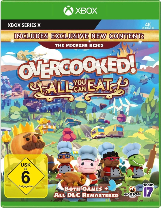 Overcooked! All You Can Eat (DE-Multi In Game) (XseriesX) ryhmässä KODINELEKTRONIIKKA / Pelikonsolit & Tarvikkeet / Xbox Series X / Peli @ TP E-commerce Nordic AB (D26682)
