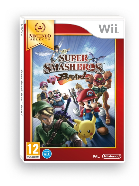 Super Smash Bros. Brawl (Selects) ryhmässä KODINELEKTRONIIKKA / Pelikonsolit & Tarvikkeet / Nintendo Wii @ TP E-commerce Nordic AB (D26700)