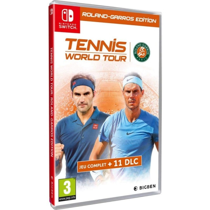 Tennis World Tour (Roland Garros Edition) (FR/GER/Multi in Game) (Switch) ryhmässä KODINELEKTRONIIKKA / Pelikonsolit & Tarvikkeet / Nintendo Switch / Pelit @ TP E-commerce Nordic AB (D26707)