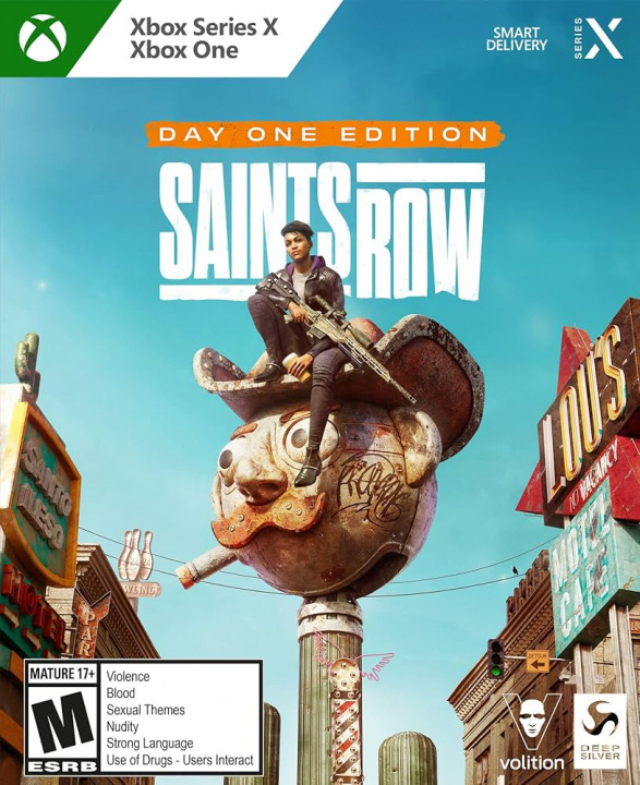 Saints Row (Day 1 Edition) (De/Multi in Game) (XseriesX) ryhmässä KODINELEKTRONIIKKA / Pelikonsolit & Tarvikkeet / Xbox Series X / Peli @ TP E-commerce Nordic AB (D26733)