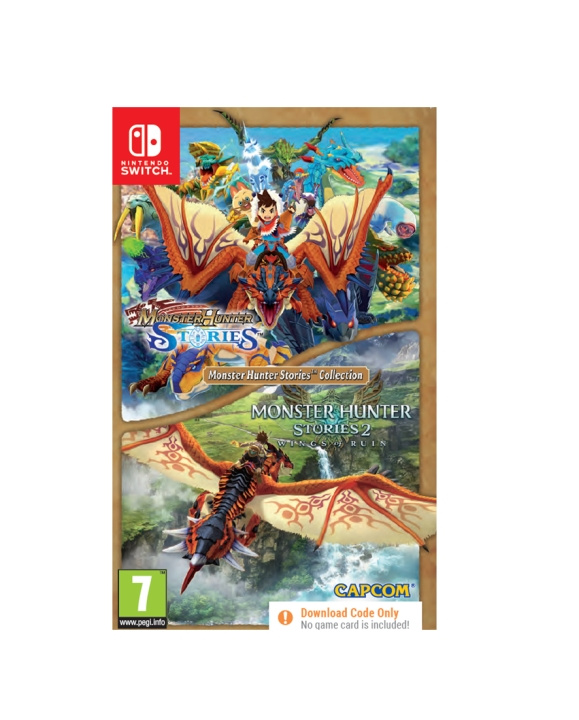 Monster Hunter Stories Collection (CIAB) (Switch) ryhmässä KODINELEKTRONIIKKA / Pelikonsolit & Tarvikkeet / Nintendo Switch / Pelit @ TP E-commerce Nordic AB (D26743)