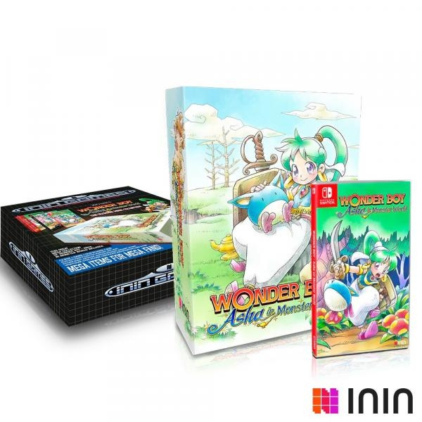 Wonder Boy: Asha in Monsterland Ultra Collectors Edition - (Strictly Limited Games) (Switch) ryhmässä KODINELEKTRONIIKKA / Pelikonsolit & Tarvikkeet / Nintendo Switch / Pelit @ TP E-commerce Nordic AB (D26762)