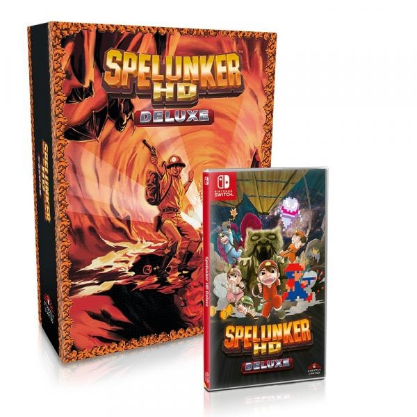 Spelunker HD Collectors Edition - (Strictly Limited Games) (Switch) ryhmässä KODINELEKTRONIIKKA / Pelikonsolit & Tarvikkeet / Nintendo Switch / Pelit @ TP E-commerce Nordic AB (D26770)