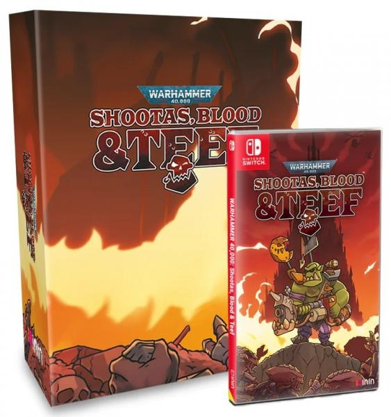 Warhammer 40.000: Shootas, Blood & Teef - Collectors Edition (Strictly Limited) (Switch) ryhmässä KODINELEKTRONIIKKA / Pelikonsolit & Tarvikkeet / Nintendo Switch / Pelit @ TP E-commerce Nordic AB (D26771)