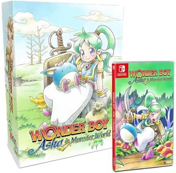 Wonder Boy: Asha in Monster World Collectors Edition (Switch) ryhmässä KODINELEKTRONIIKKA / Pelikonsolit & Tarvikkeet / Nintendo Switch / Pelit @ TP E-commerce Nordic AB (D26772)