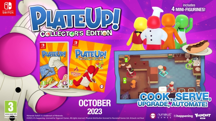 Plate Up Collectors Edition (Switch) ryhmässä KODINELEKTRONIIKKA / Pelikonsolit & Tarvikkeet / Nintendo Switch / Pelit @ TP E-commerce Nordic AB (D26782)
