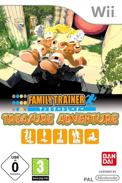 Family Trainer Treasure A Bundle ryhmässä KODINELEKTRONIIKKA / Pelikonsolit & Tarvikkeet / Nintendo Wii @ TP E-commerce Nordic AB (D26808)
