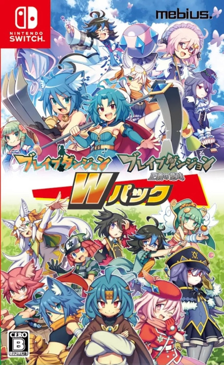 Brave Dungeon W Pack (Import) (Switch) ryhmässä KODINELEKTRONIIKKA / Pelikonsolit & Tarvikkeet / Nintendo Switch / Pelit @ TP E-commerce Nordic AB (D26823)