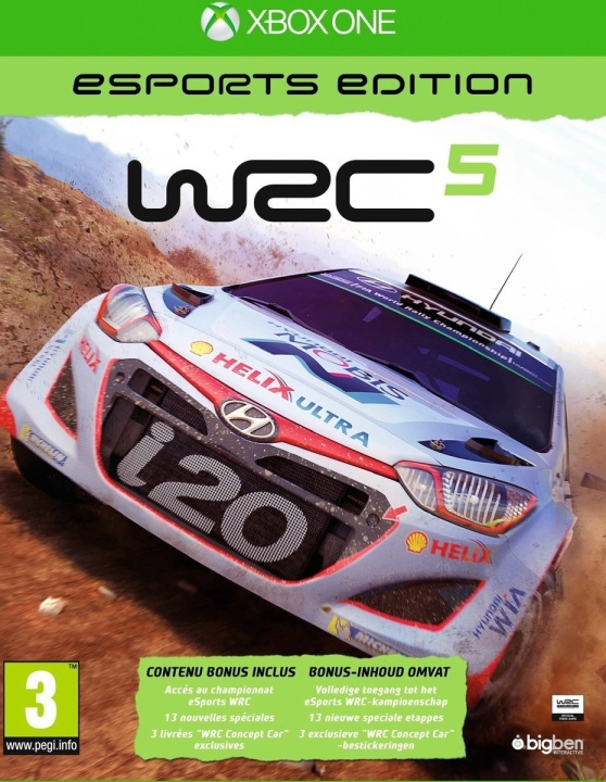 WRC 5 - eSport Edition (XONE) ryhmässä KODINELEKTRONIIKKA / Pelikonsolit & Tarvikkeet / Xbox One / Peli @ TP E-commerce Nordic AB (D26855)