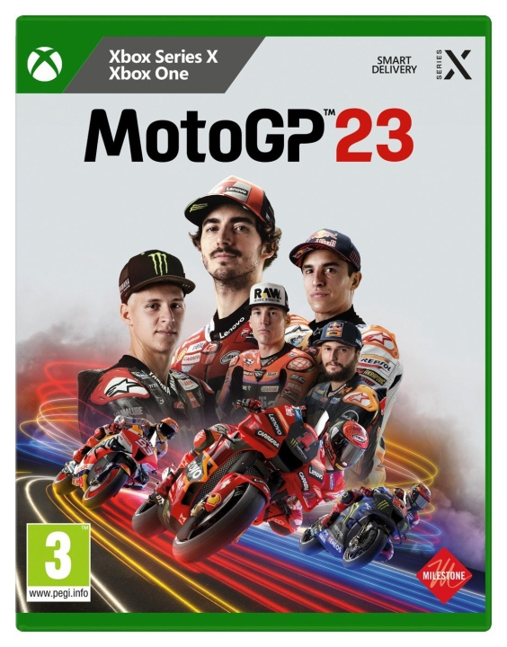 MotoGP 23 (Day 1 Edition) (XseriesX) ryhmässä KODINELEKTRONIIKKA / Pelikonsolit & Tarvikkeet / Xbox Series X / Peli @ TP E-commerce Nordic AB (D26863)
