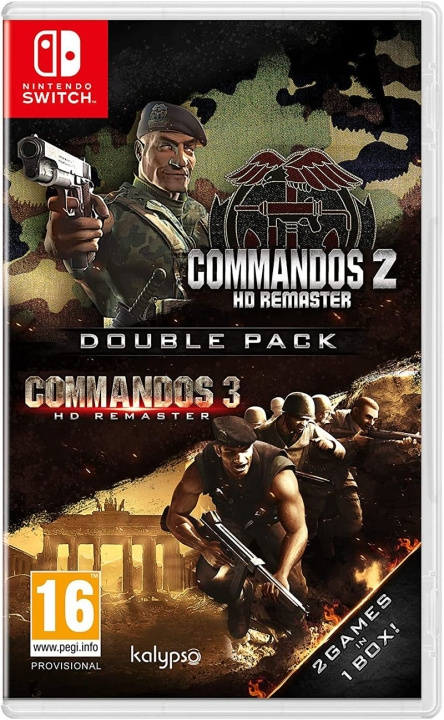 Commandos 2 & 3 HD Remaster Double Pack (Switch) ryhmässä KODINELEKTRONIIKKA / Pelikonsolit & Tarvikkeet / Nintendo Switch / Pelit @ TP E-commerce Nordic AB (D26895)