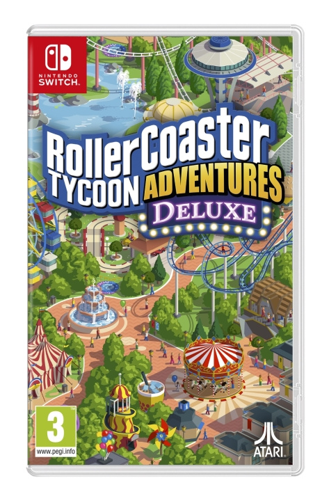 RollerCoaster Tycoon (Adventures Deluxe) (Switch) ryhmässä KODINELEKTRONIIKKA / Pelikonsolit & Tarvikkeet / Nintendo Switch / Pelit @ TP E-commerce Nordic AB (D26923)
