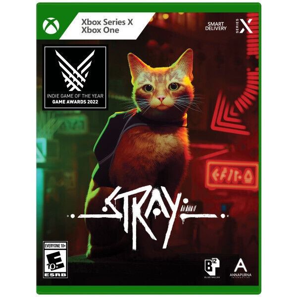 Stray (Import) (XseriesX) ryhmässä KODINELEKTRONIIKKA / Pelikonsolit & Tarvikkeet / Xbox Series X / Peli @ TP E-commerce Nordic AB (D26938)