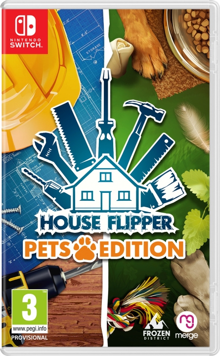 House Flipper - Pets Edition (Switch) ryhmässä KODINELEKTRONIIKKA / Pelikonsolit & Tarvikkeet / Nintendo Switch / Pelit @ TP E-commerce Nordic AB (D26947)