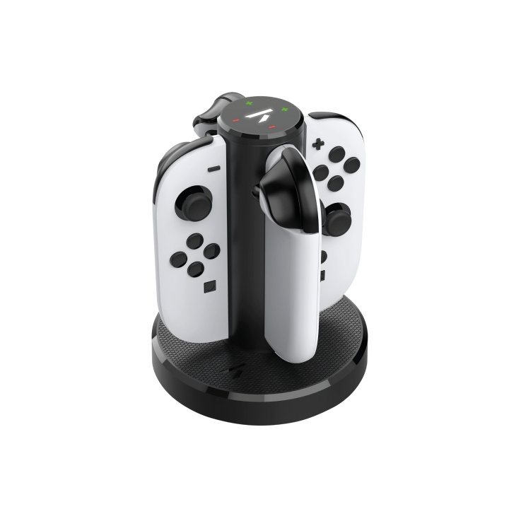 Stealth Magneettinen nelilatauslaite - Switch 2 ryhmässä KODINELEKTRONIIKKA / Pelikonsolit & Tarvikkeet / Nintendo Switch 2 / Tarvikkeet @ TP E-commerce Nordic AB (D26970)
