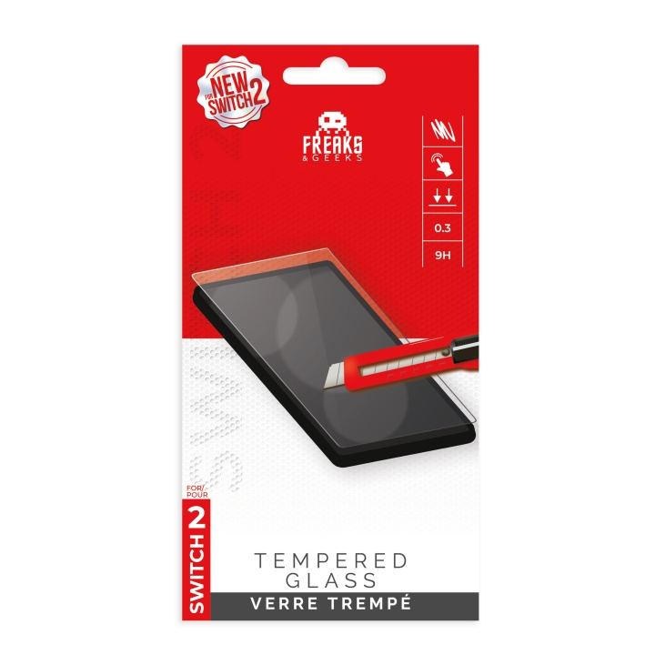 Trade Invaders Karkaistu lasi - Switch 2 ryhmässä KODINELEKTRONIIKKA / Pelikonsolit & Tarvikkeet / Nintendo Switch 2 / Tarvikkeet @ TP E-commerce Nordic AB (D26994)