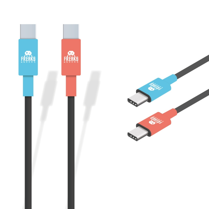 Trade Invaders Switch 2 -latauskaapeli - tyyppi C-tyyppi C (3 m) ryhmässä KODINELEKTRONIIKKA / Pelikonsolit & Tarvikkeet / Nintendo Switch 2 / Tarvikkeet @ TP E-commerce Nordic AB (D26996)