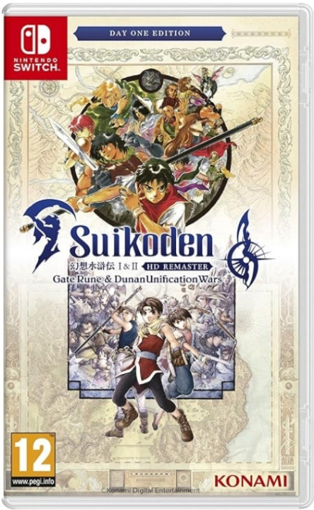 Suikoden I and II HD Remaster (Day 1 Edition) (Switch) ryhmässä KODINELEKTRONIIKKA / Pelikonsolit & Tarvikkeet / Nintendo Switch / Pelit @ TP E-commerce Nordic AB (D27011)