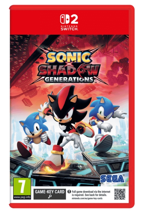 Sonic x Shadow Generations ryhmässä KODINELEKTRONIIKKA / Pelikonsolit & Tarvikkeet / Nintendo Switch 2 / Pelit @ TP E-commerce Nordic AB (D27014)