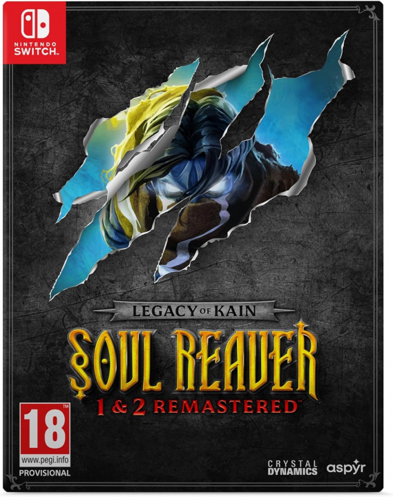 Legacy of Kain™ Soul Reaver 1&2 Remastered (Deluxe Edition) (Switch) ryhmässä KODINELEKTRONIIKKA / Pelikonsolit & Tarvikkeet / Nintendo Switch / Pelit @ TP E-commerce Nordic AB (D27044)