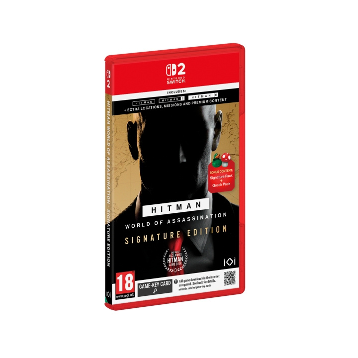 Hitman World of Assassination (Signature Edition) ryhmässä KODINELEKTRONIIKKA / Pelikonsolit & Tarvikkeet / Nintendo Switch 2 / Pelit @ TP E-commerce Nordic AB (D27045)