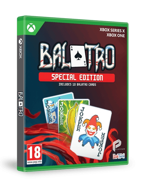 Balatro - Special Edtion (XseriesX) ryhmässä KODINELEKTRONIIKKA / Pelikonsolit & Tarvikkeet / Xbox Series X / Peli @ TP E-commerce Nordic AB (D27056)