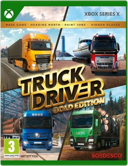 Truck Driver: Gold Edition (XseriesX) ryhmässä KODINELEKTRONIIKKA / Pelikonsolit & Tarvikkeet / Xbox Series X / Peli @ TP E-commerce Nordic AB (D27058)
