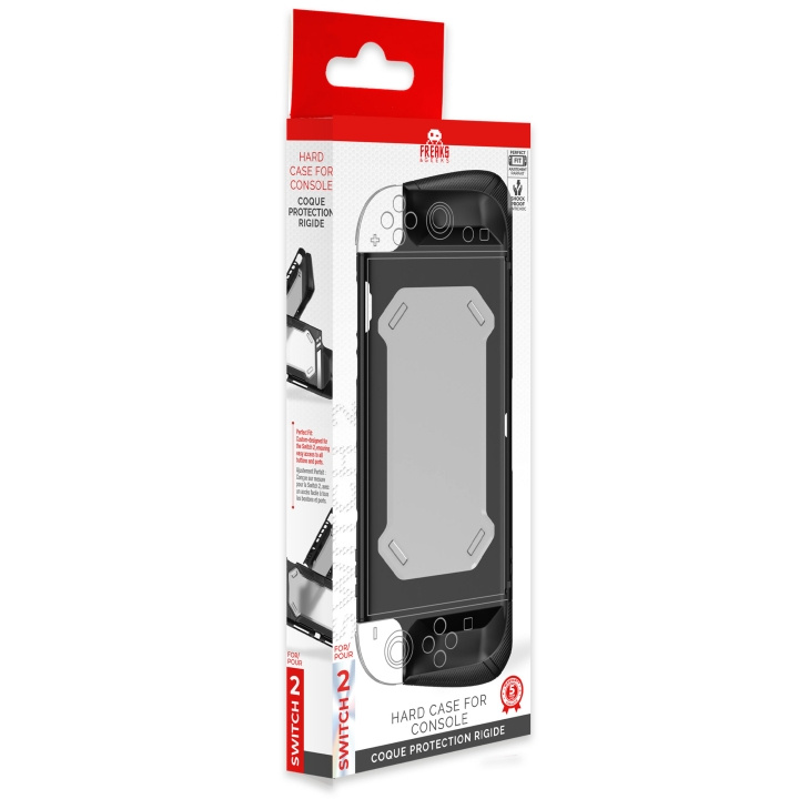 Trade Invaders Kova kotelo Switch 2 -konsolille - Musta ryhmässä KODINELEKTRONIIKKA / Pelikonsolit & Tarvikkeet / Nintendo Switch 2 / Tarvikkeet @ TP E-commerce Nordic AB (D27073)