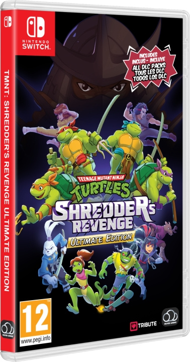 Teenage Mutant Ninja Turtles: Shredder\'s Revenge (Ultimate Edition) (Switch) ryhmässä KODINELEKTRONIIKKA / Pelikonsolit & Tarvikkeet / Nintendo Switch / Pelit @ TP E-commerce Nordic AB (D27097)