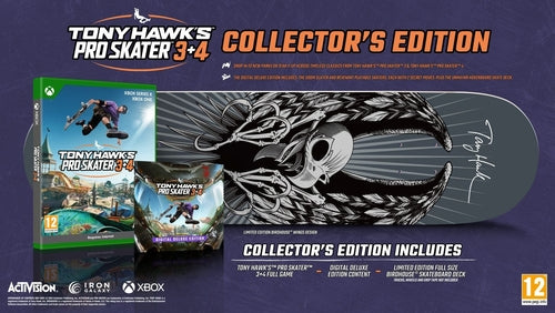 Tony Hawk\'s Pro Skater 3 + 4 Collectors Edition (XONE) ryhmässä KODINELEKTRONIIKKA / Pelikonsolit & Tarvikkeet / Xbox One / Peli @ TP E-commerce Nordic AB (D27101)